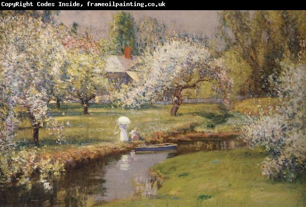 Wendel, Theodore Lady with Parasol,Ipswich